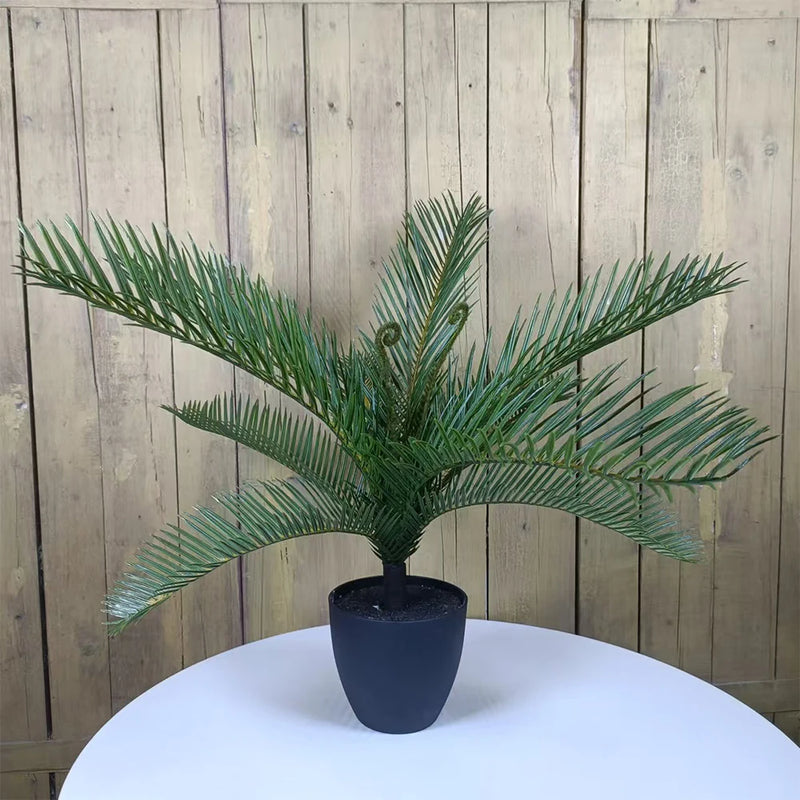 plantes de palmier artificielles pour décoration intérieure et extérieure