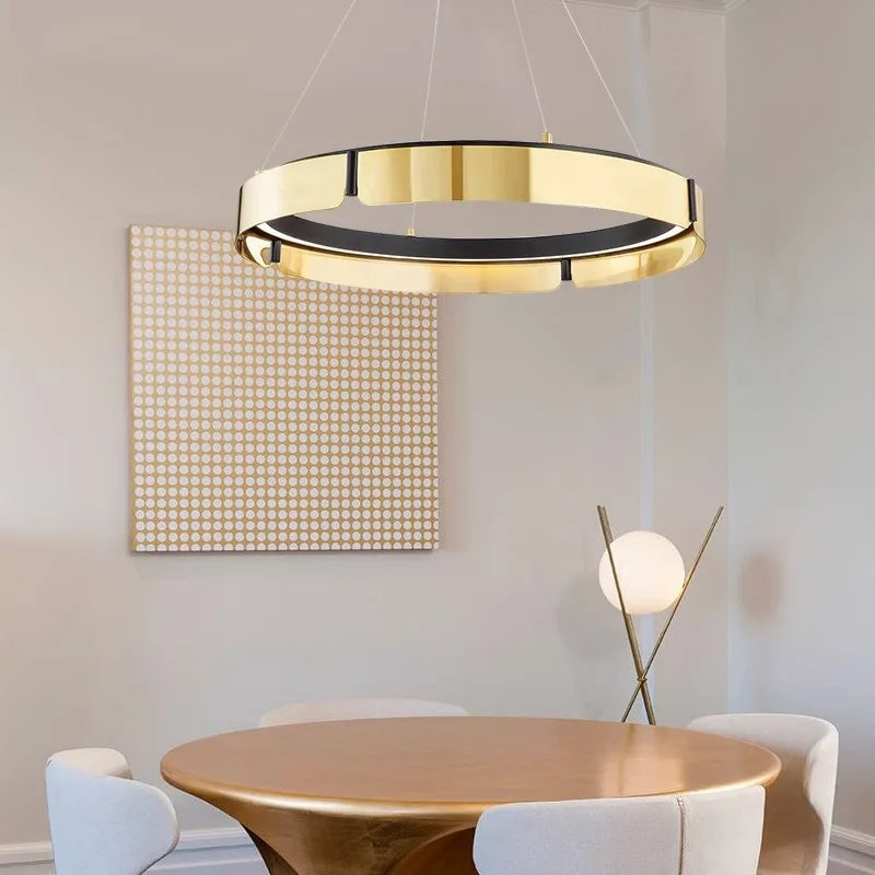 plafonnier led rond design moderne minimaliste luminaire