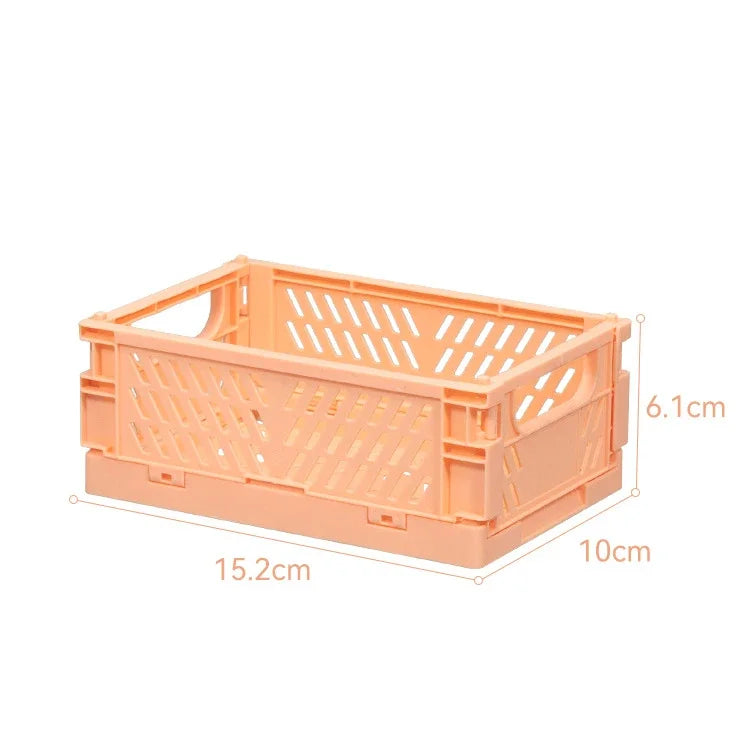 panier de rangement pliable pour maquillage bijoux jouets et plus