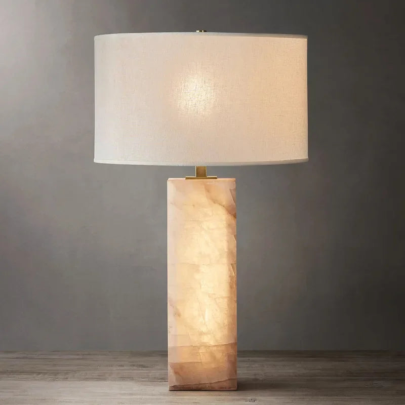 lustre tendance naturel en marbre design lumineux moderne