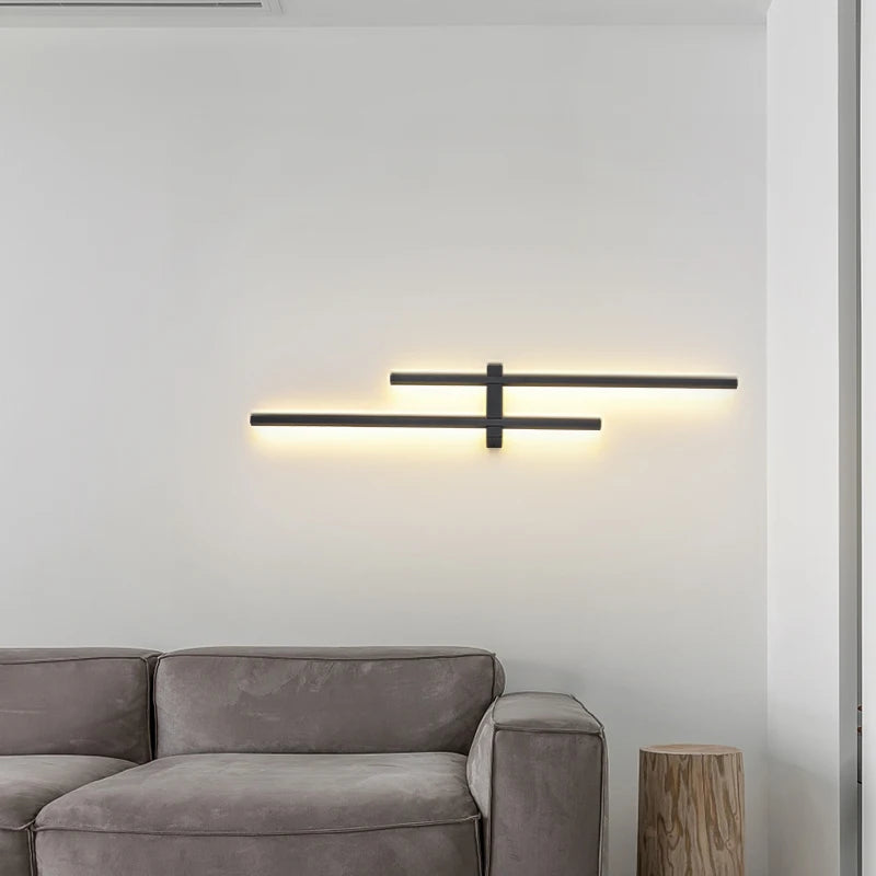 applique murale led minimaliste art déco pour intérieur