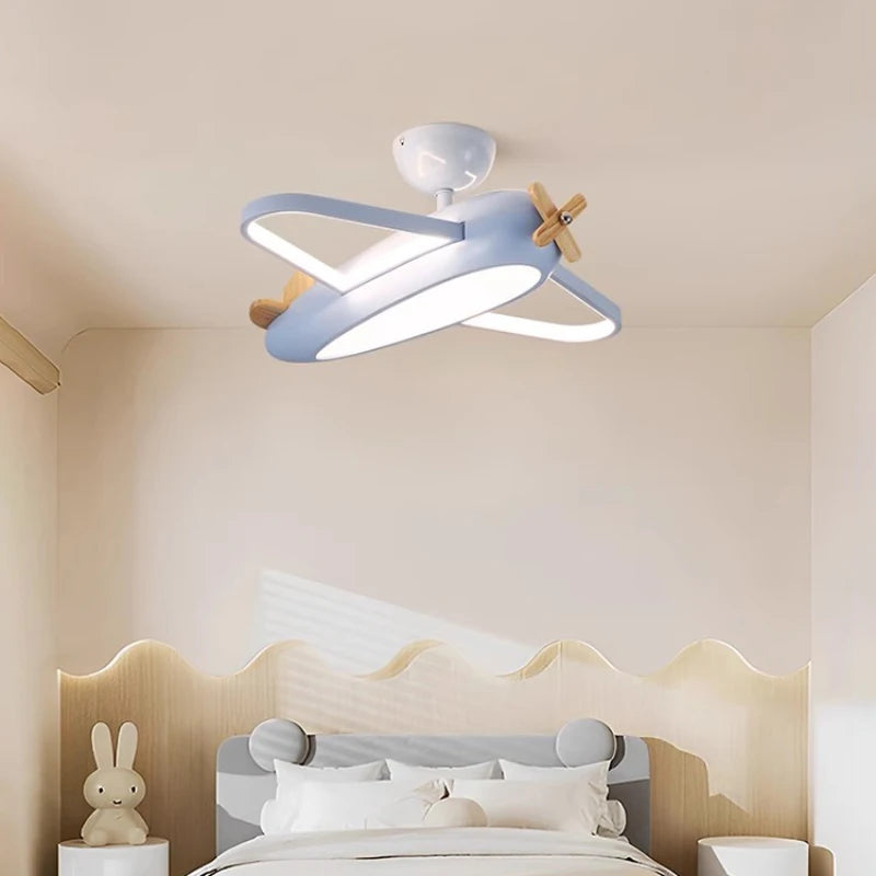 plafonnier hélicoptère moderne pour chambre d'enfant garçon