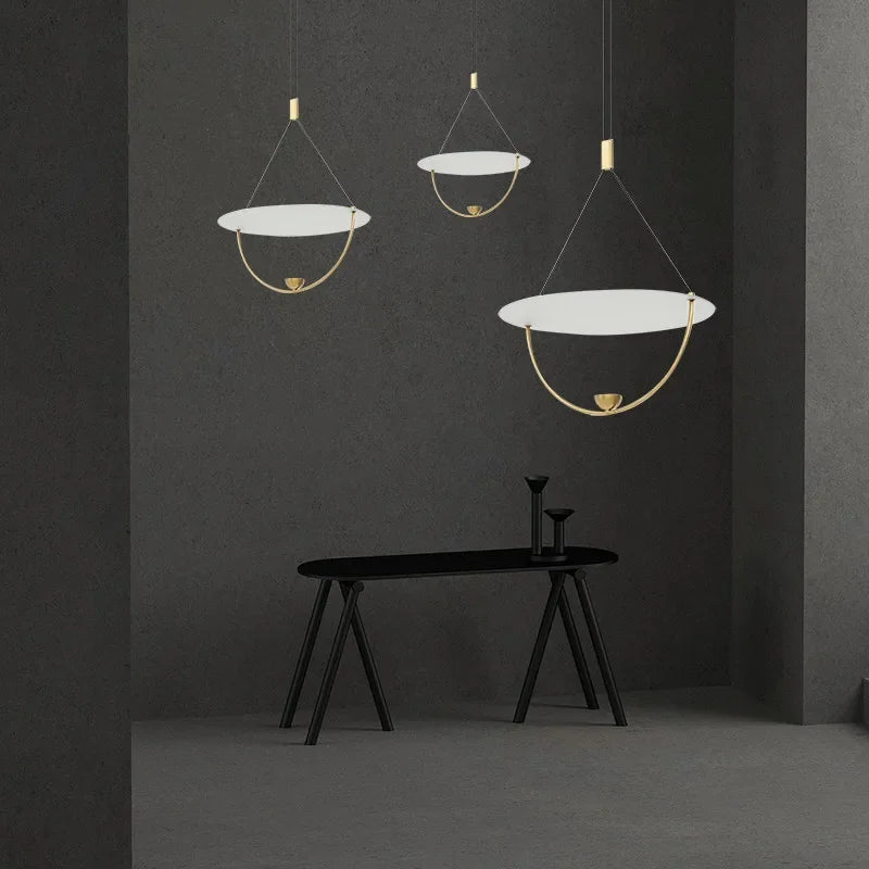 lustre led moderne pour décoration de maison et tables alimentaires