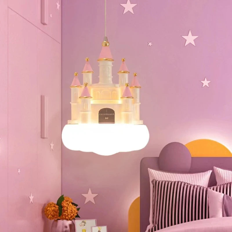 lustre romantique pour chambre d'enfant moderne et chaleureux