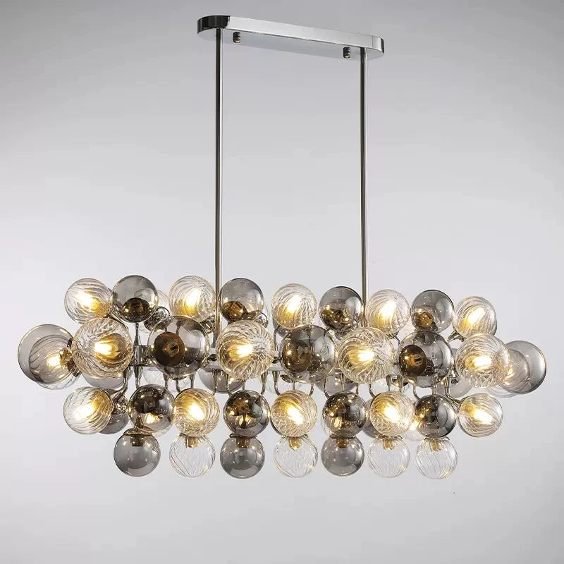 2024 Modern Originality LED Chandelier For Dining Room Living Room Bar Kitchen Magic Bean Molecular Lamp