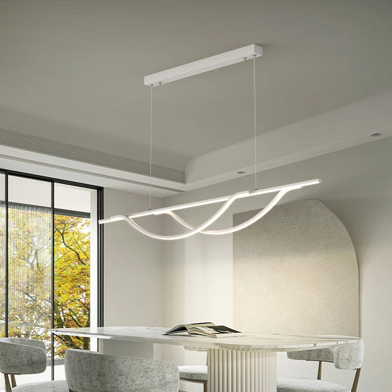 lustre moderne minimaliste nordique pour bar et restaurant