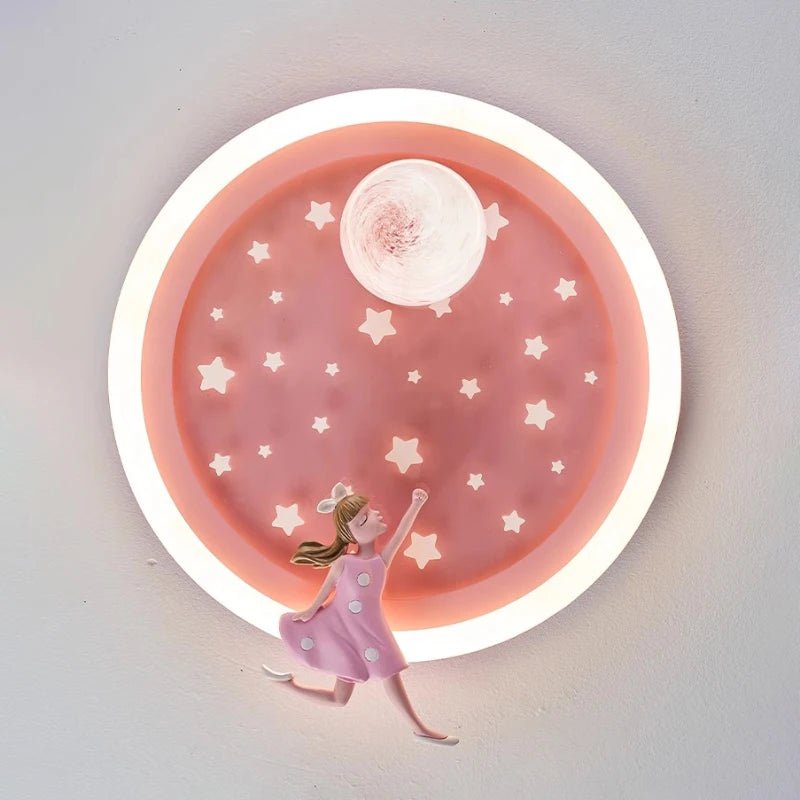 plafonnier mignon pour chambre enfant licorne astronaute décoratif