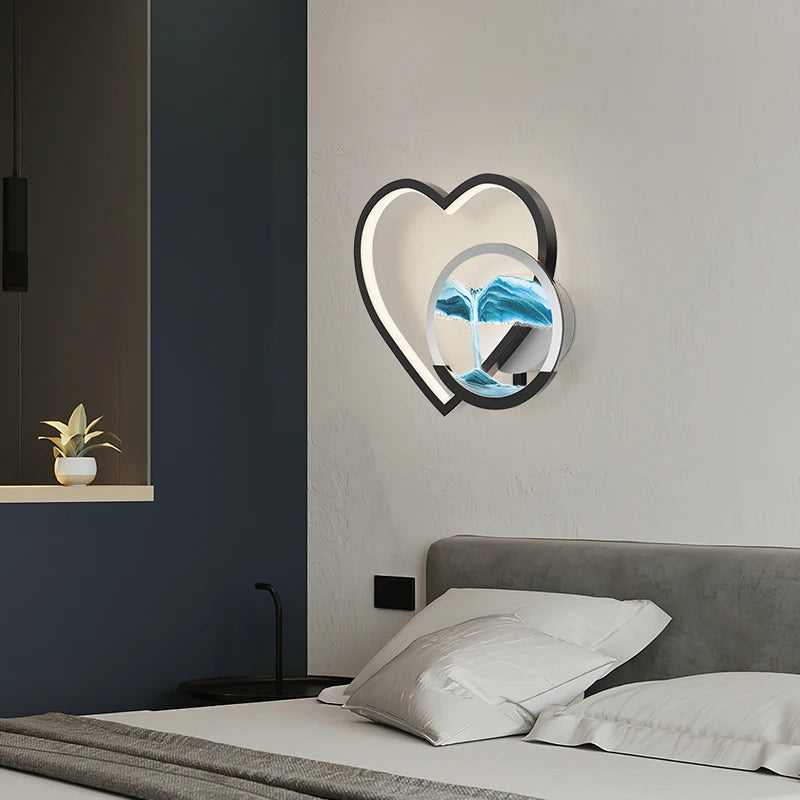 applique murale créative spectre complet sable mouvant nouvelle collection