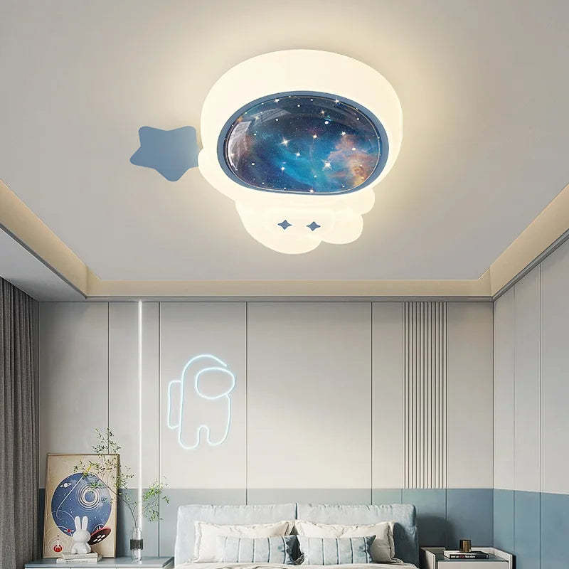 plafonnier mignon pour chambre d'enfant thème astronaute et princesse