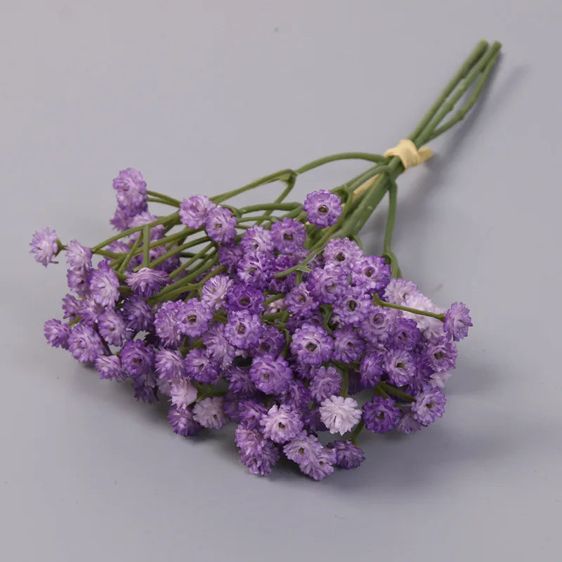 bouquet de gypsophile artificielle pour mariage et décoration intérieure