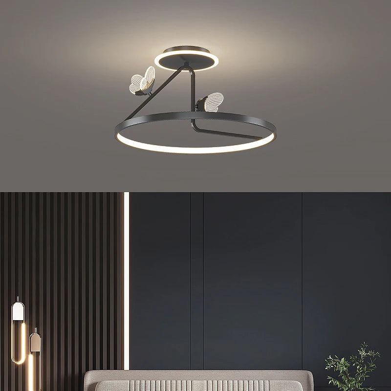 plafonnier led moderne design pour éclairage décoratif intérieur