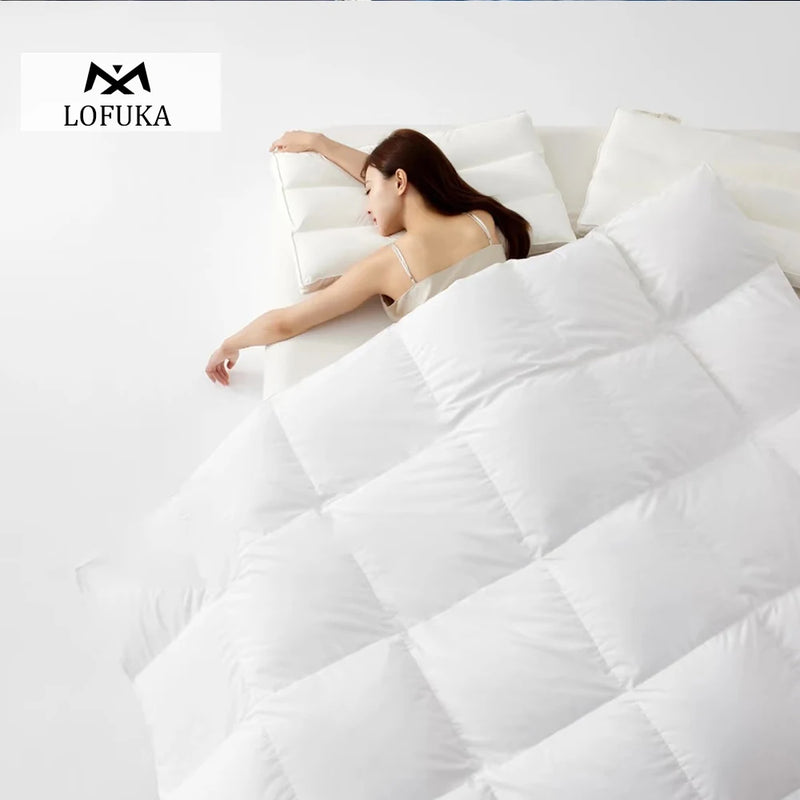 couette hiver 100 pourcent duvet oie pour femme toutes saisons