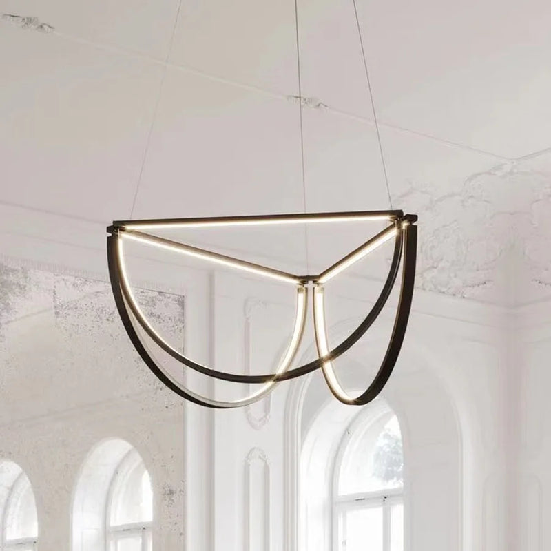 lustre minimaliste à intensité variable pour intérieur tendance