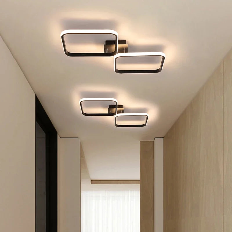 lustre led moderne pour allée couloir et intérieur