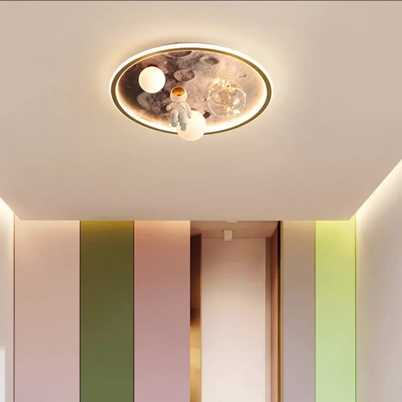 lustre moderne à leds pour décoration intérieure maison