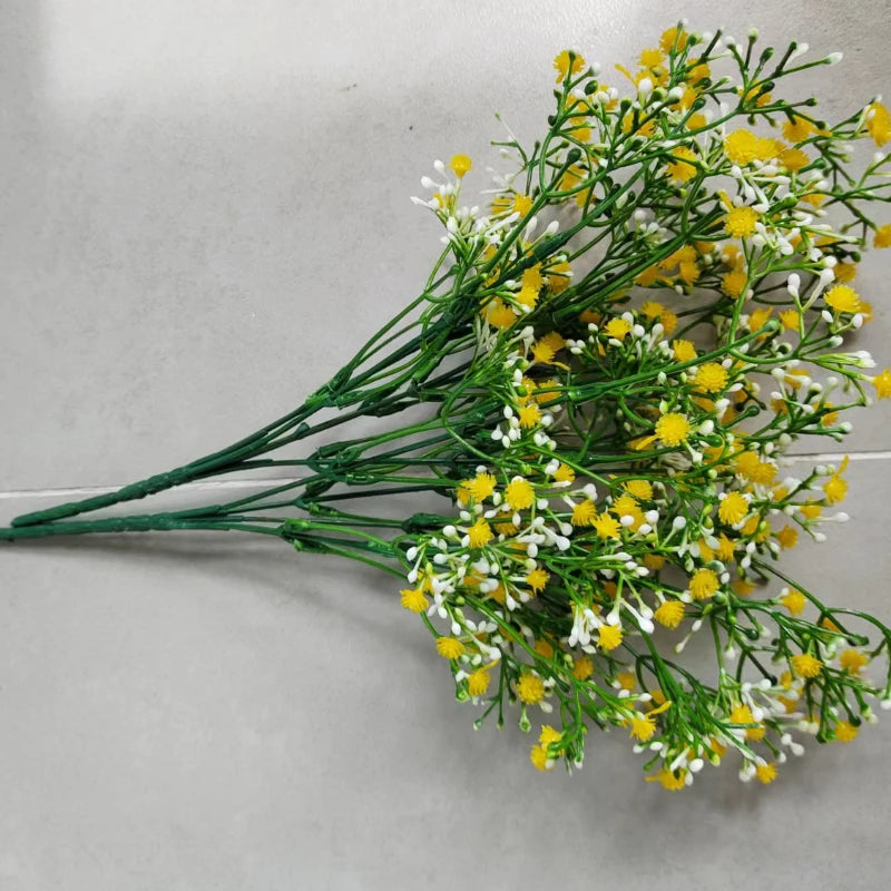 bouquets de gypsophile artificielle pour décoration intérieure et extérieure