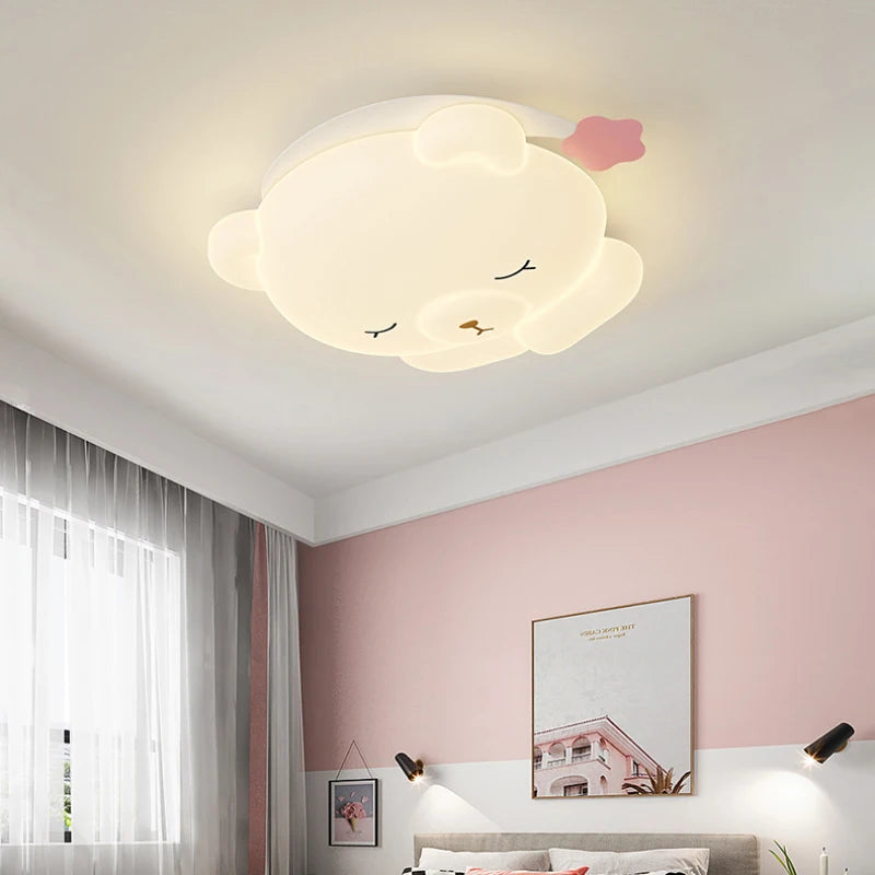 plafonnier adorable bonnet de nuit pour chambre d'enfant décorative