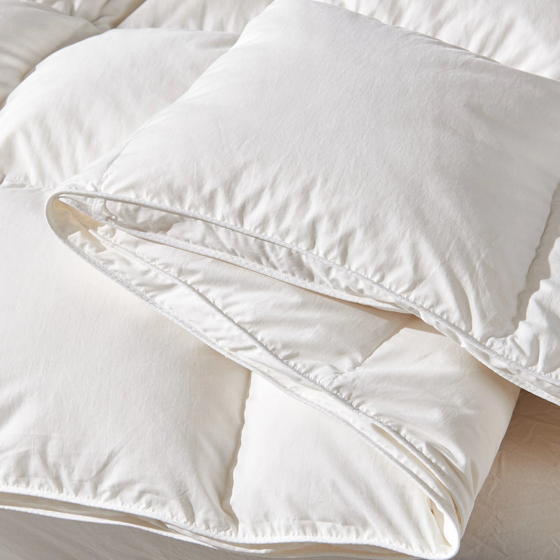 couette d'hiver 100 pourcent duvet d'oie douce et chaude