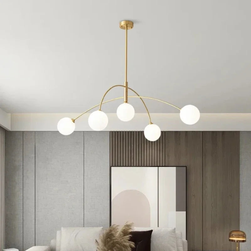 suspension led moderne design minimaliste pour intérieur élégant