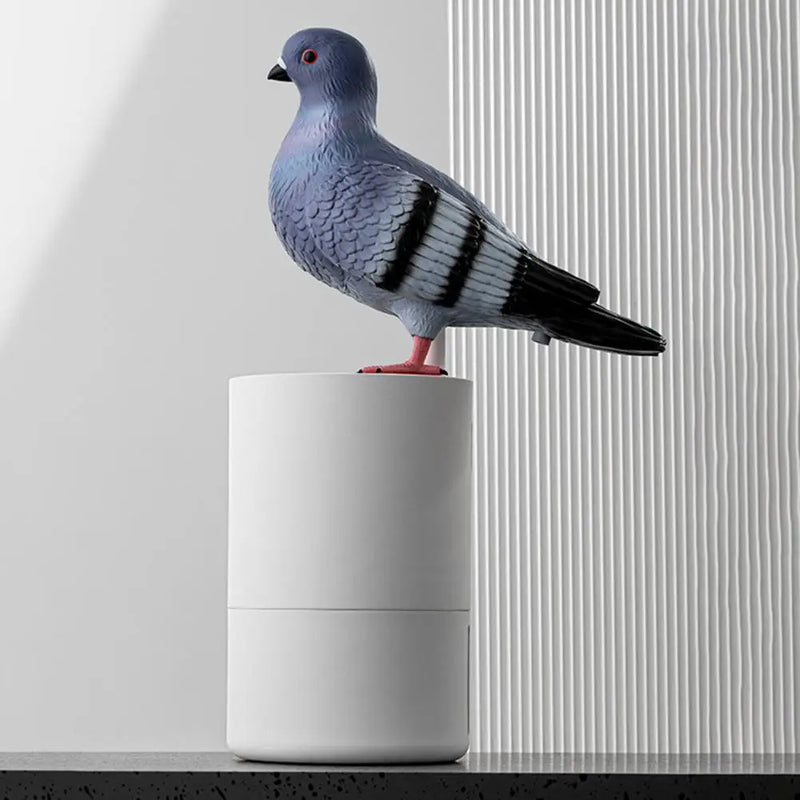 distributeur de savon automatique en forme de pigeon hygiénique sans contact