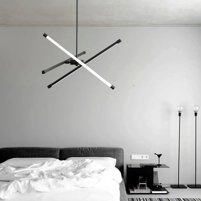 lustre moderne minimaliste géométrique créatif nordique design élégant