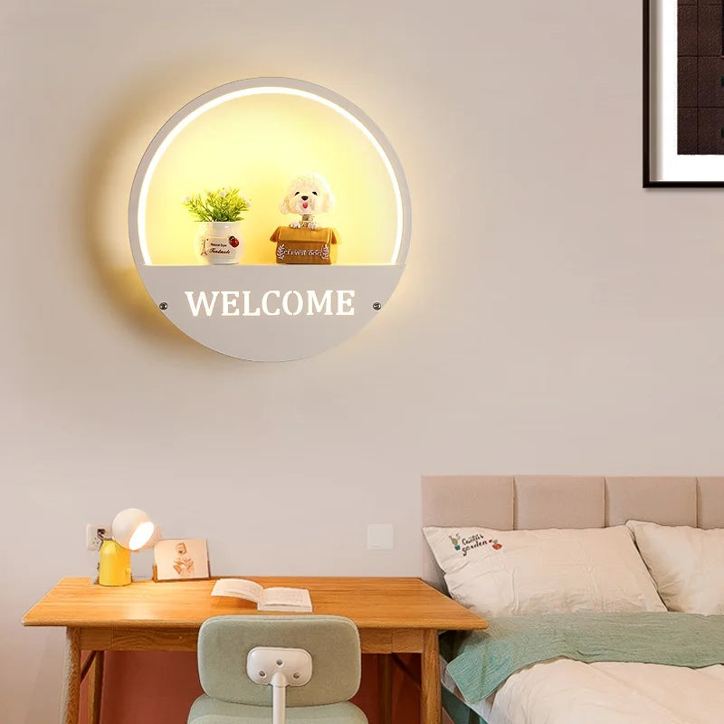 applique murale led pour une ambiance créative et chaleureuse