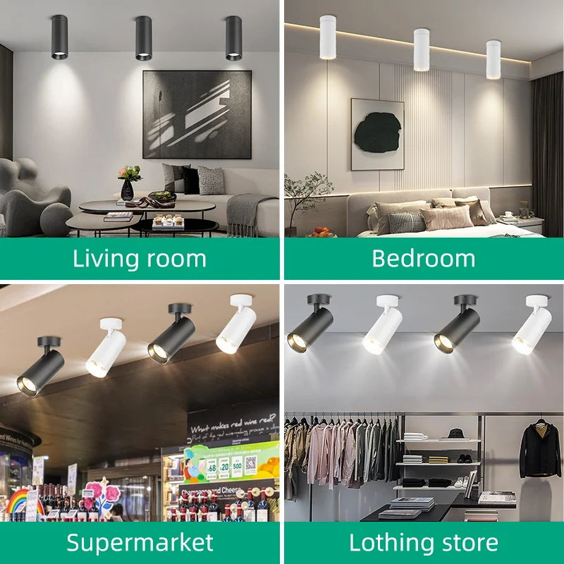 spot led pour éclairage intérieur design et moderne