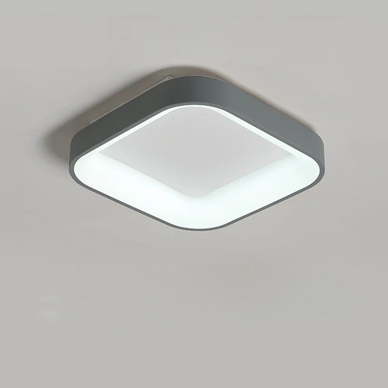 plafonnier led minimaliste moderne pour éclairage intérieur