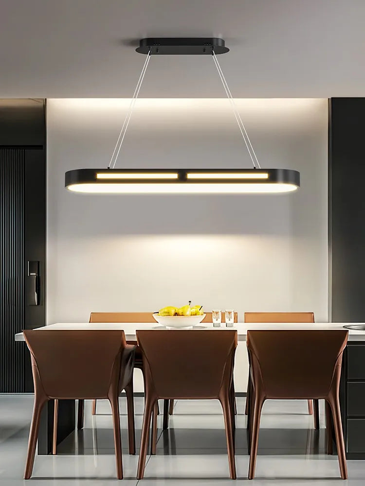 "lustre moderne minimaliste led barre de lumière de luxe"