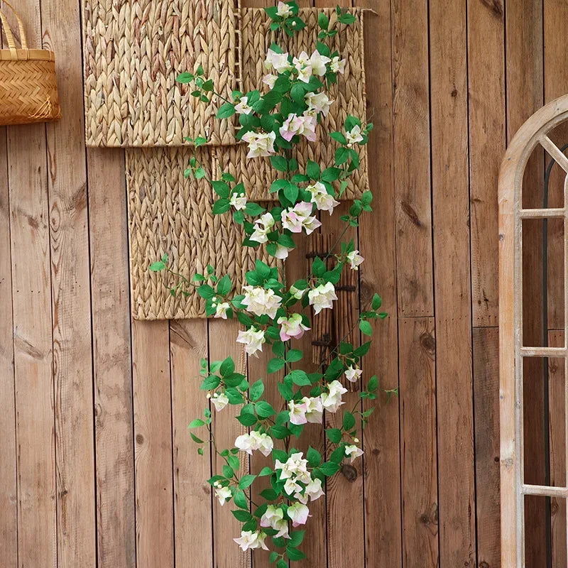 fleurs artificielles vignes prunes pour décoration fête et festival