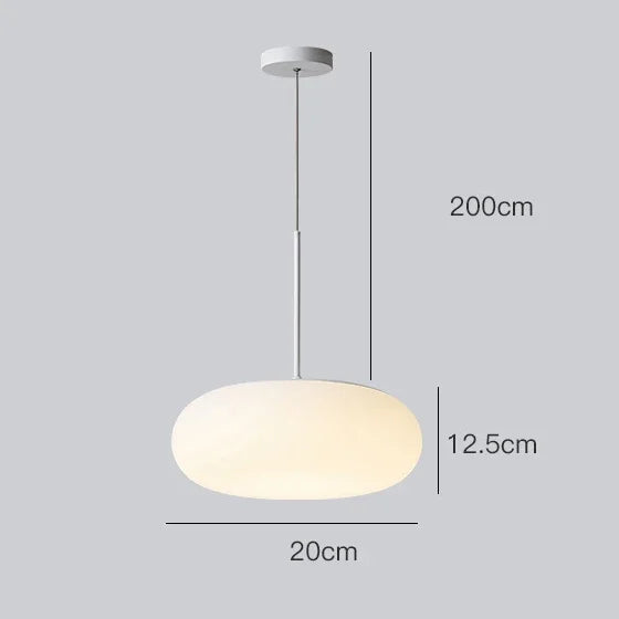 suspension design nordique grande boule pour intérieur