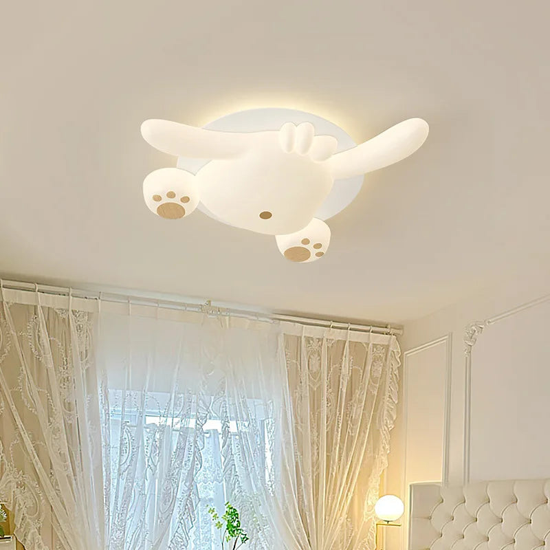 lustre moderne animal pour enfant en forme d'ours avec griffe