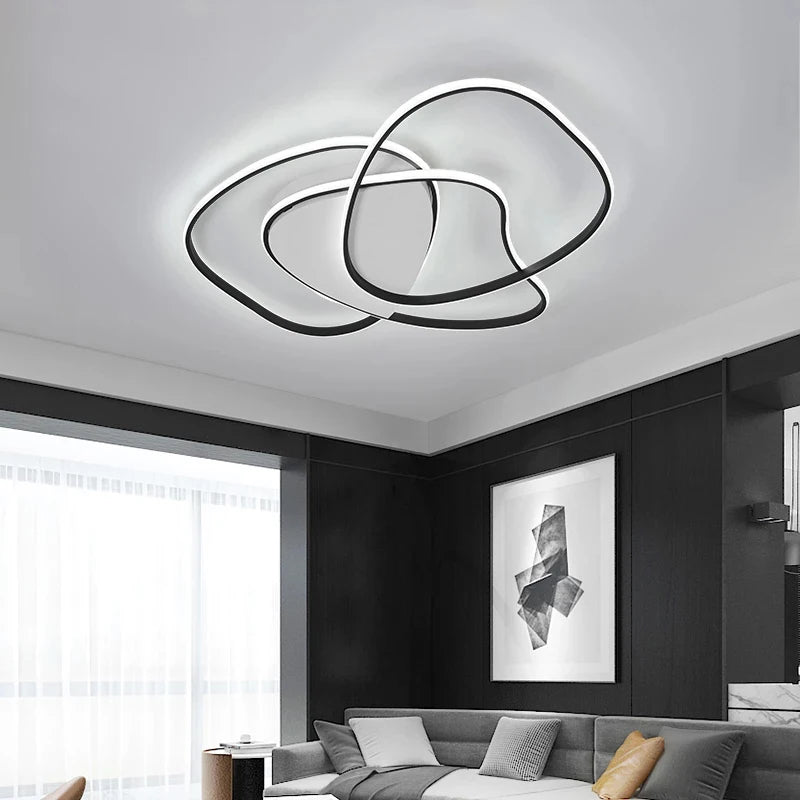 plafonnier led moderne design créatif pour intérieur décoratif