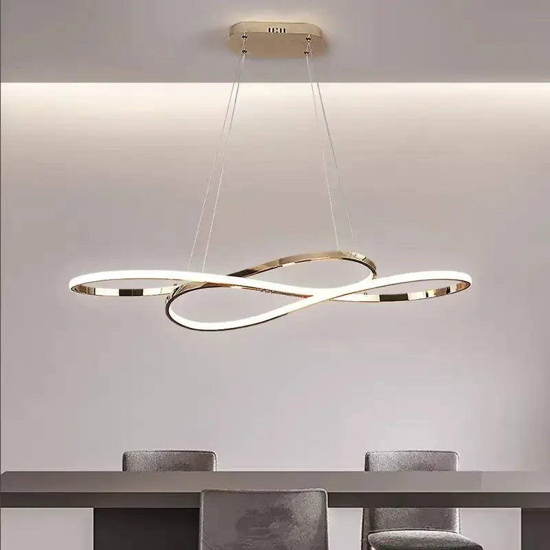 plafonnier led moderne avec télécommande pour éclairage intérieur