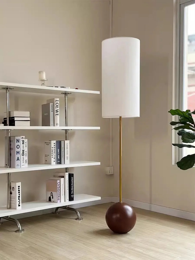 lampadaire moderne japonais avec télécommande pour éclairage chaleureux