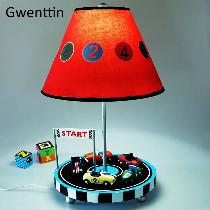 lampe de bureau voiture lumineuse pour enfant et bébé