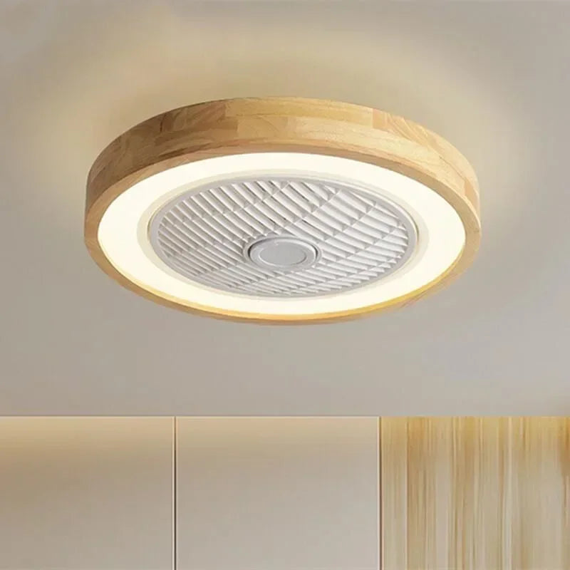 ventilateur de plafond moderne avec lumière télécommandé design élégant