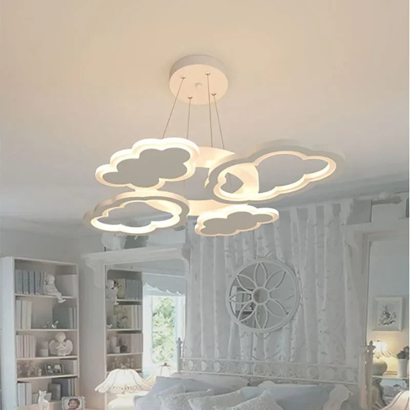 lustre led moderne créatif pour chambre enfant et salon intérieur