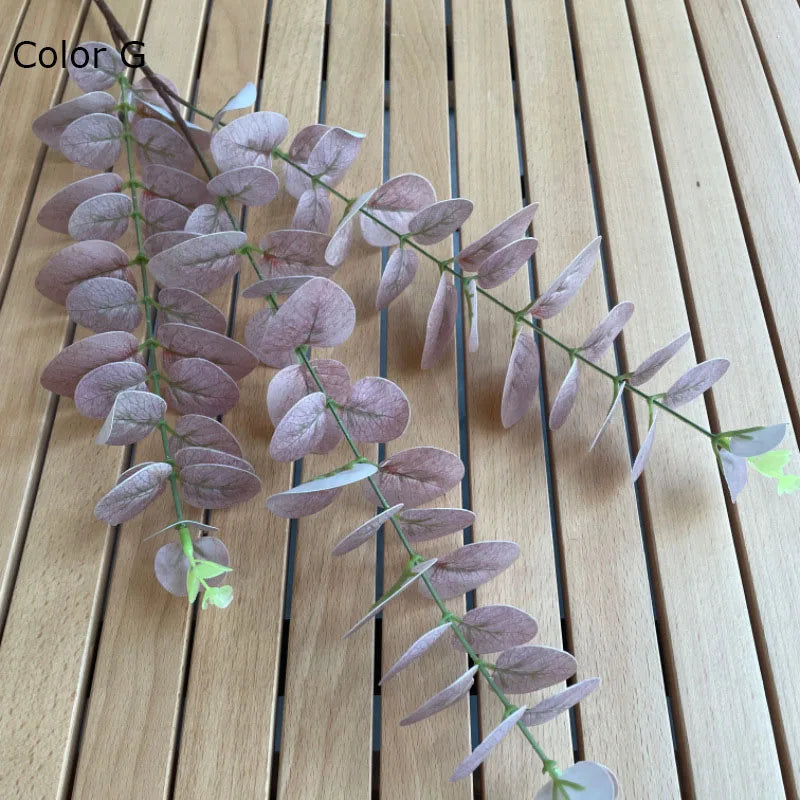 branche de plante artificielle en eucalyptus pour décoration intérieure et jardin