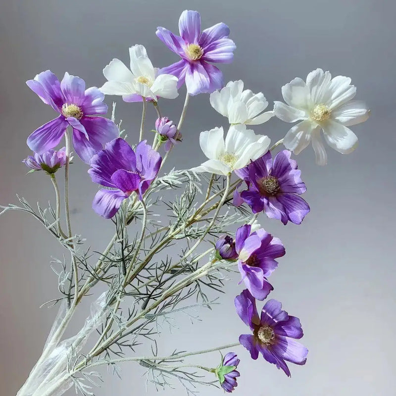 fleur artificielle marguerite blanche pour décorations et cadeaux