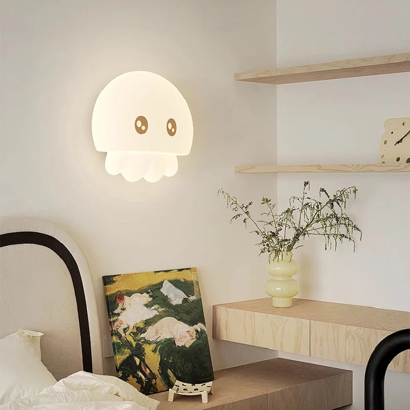 lampe de chevet poulpe mignon pour chambre enfant décoration créative