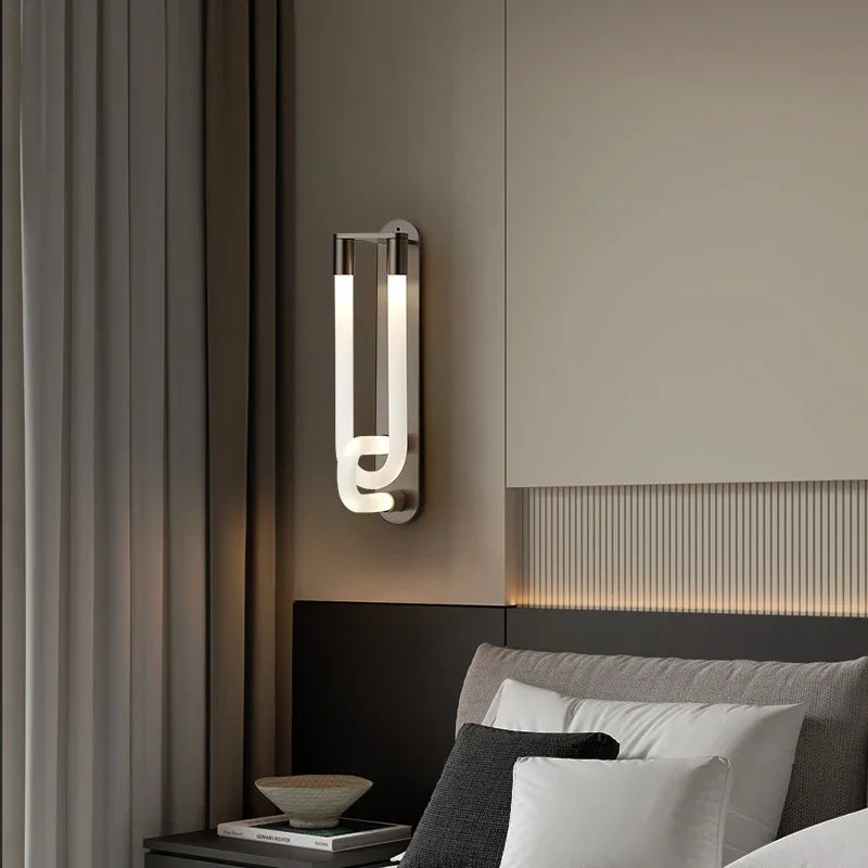 applique murale led moderne nordique design pour intérieur décoratif