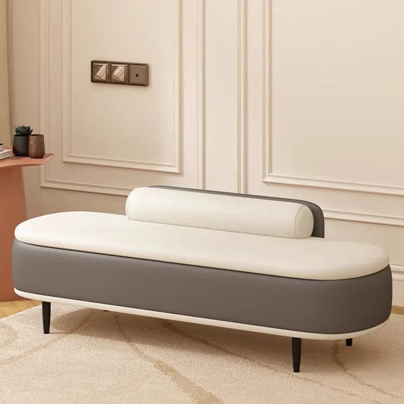 banc à chaussures moderne et confortable pour intérieur