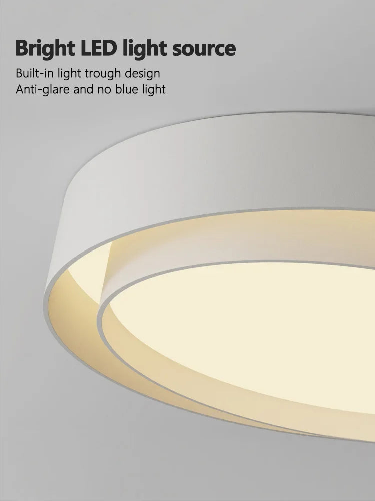 lustre moderne design nordique avec éclairage led 2024