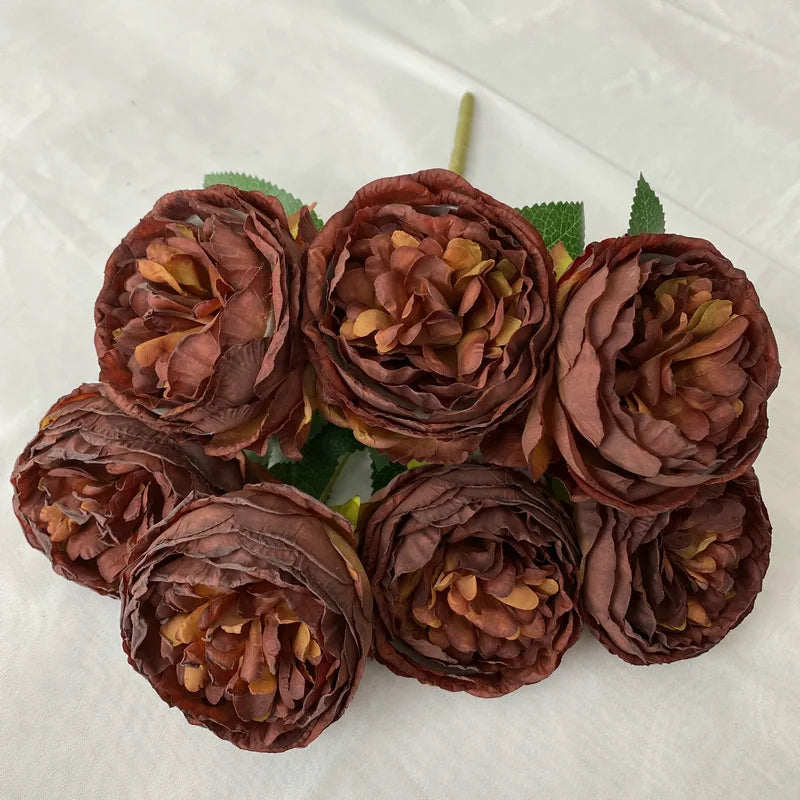 bouquet de roses artificielles décoratif pour mariage et événements