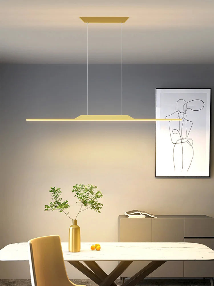 lustre led moderne pour bar cuisine et studio