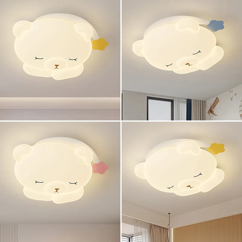 plafonnier adorable bonnet de nuit pour chambre d'enfant décorative