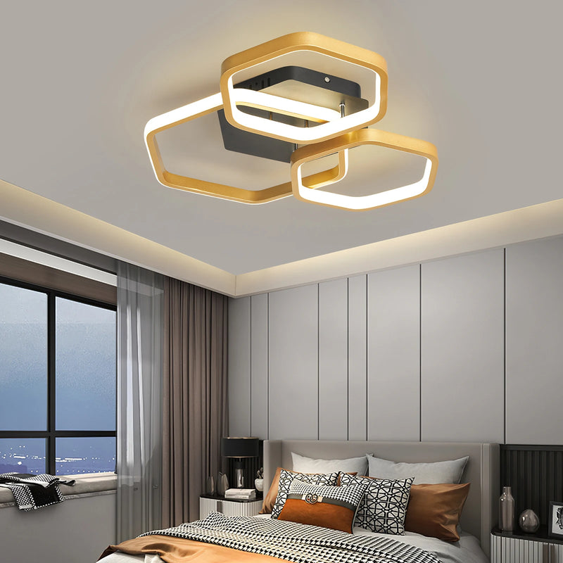 Modern Led Chandelier For Living Rooms, Bedrooms, Children's Rooms, Home Chandeliers, Working Together With Smart Home