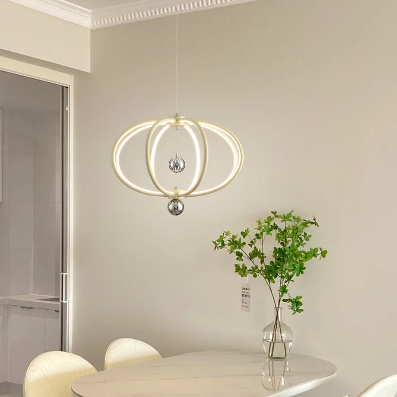 lustre led suspendu pour décoration intérieure et éclairage moderne