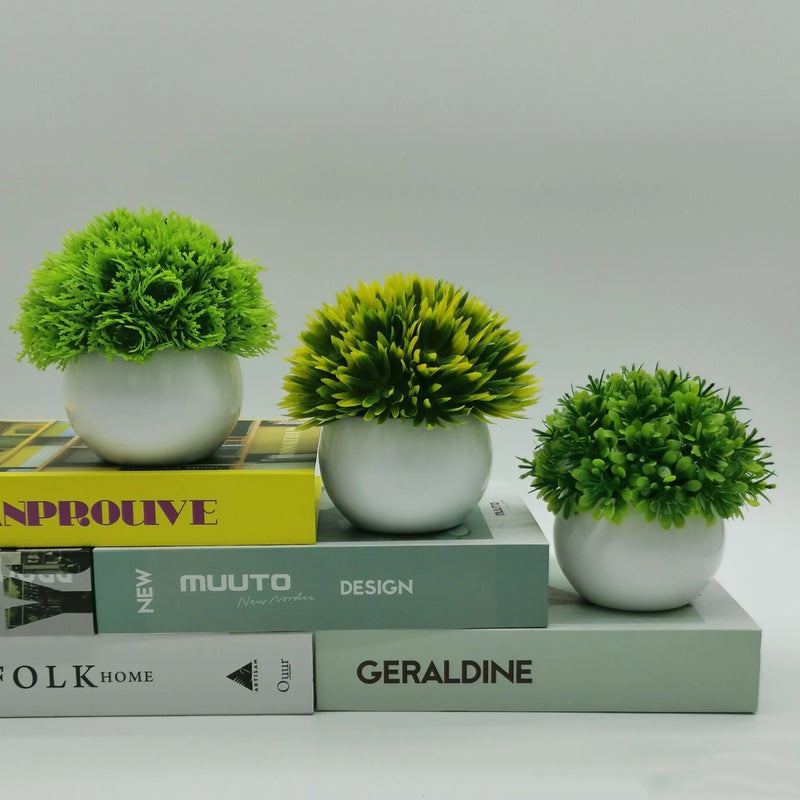 plantes artificielles bonsaï décoratives pour bureaux et tables